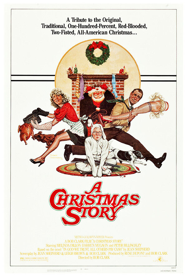 A Christmas Story - 1983 - Christmas Holiday Movie Poster - US Version #2