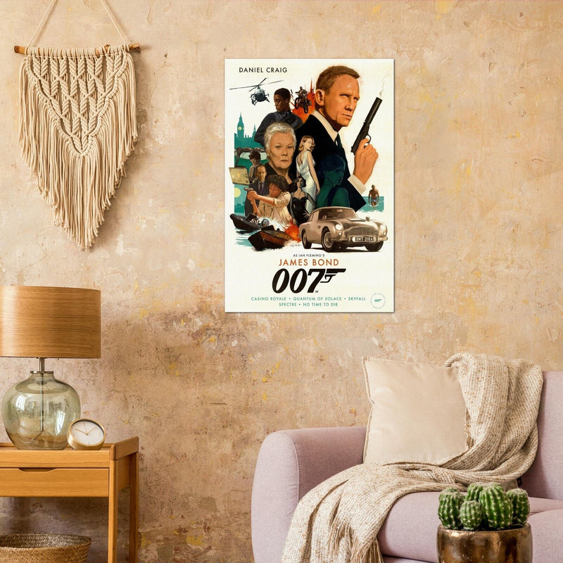 James Bond 007 Poster - Daniel Craig Era #2