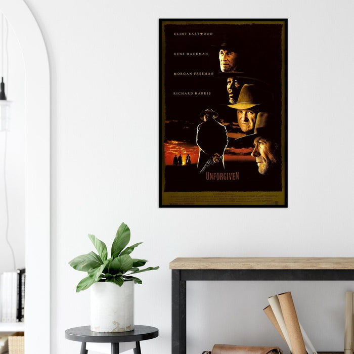 Unforgiven - Clint Eastwood - Movie Poster - US Version