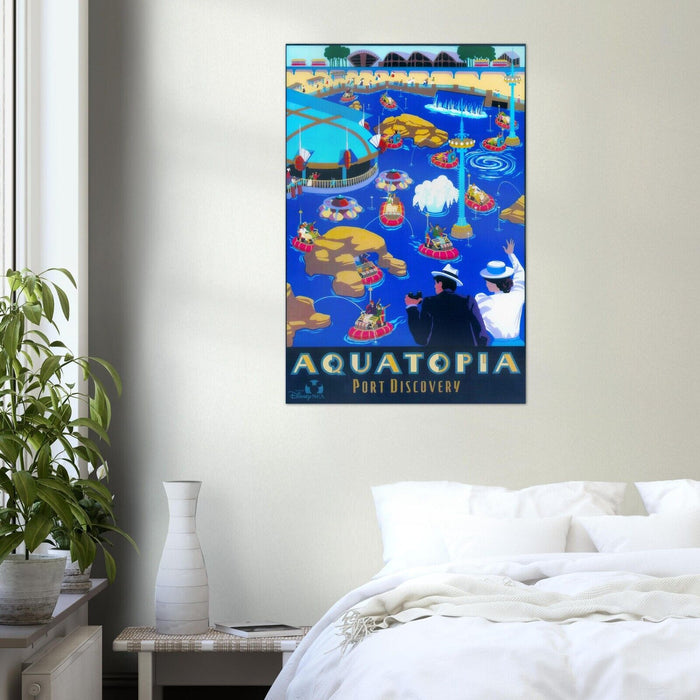 DisneySea Attraction Poster - Aquatopia, Tokyo Disneyland