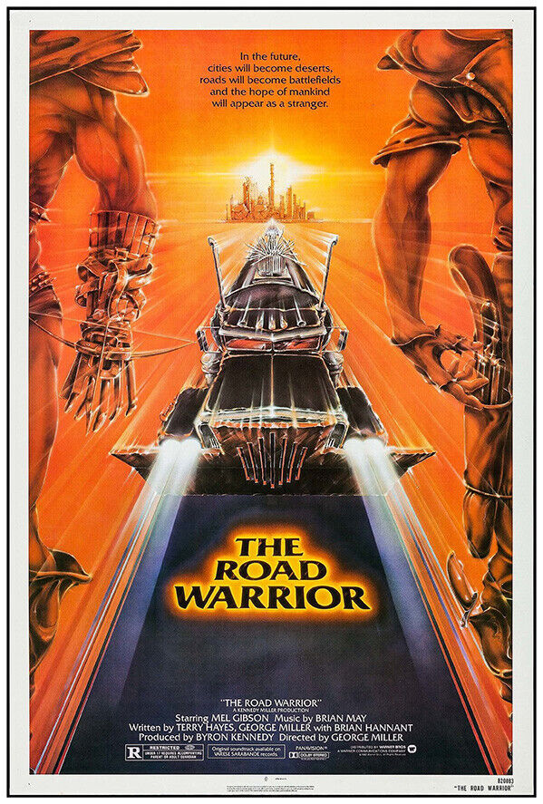 Mad Max - Road Warrior - Movie Poster - US Version #2 - Mel Gibson