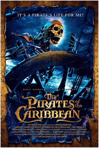 Pirates of the Caribbean - 2003 - Teaser Movie Poster Alternate