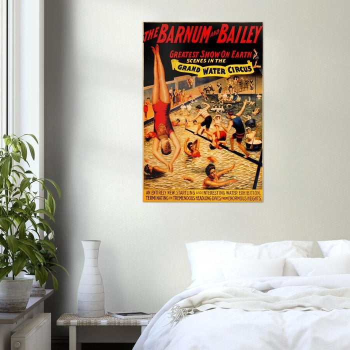 Circus, Clown, Carnivals Barnum and Bailey Circus Poster Vintage #3