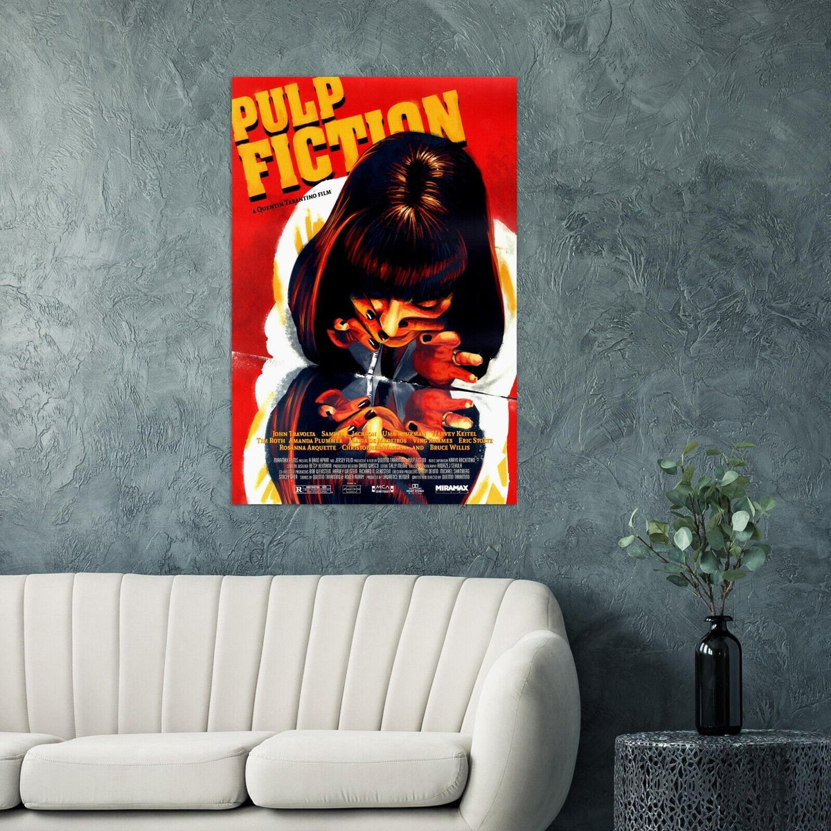 Pulp Fiction Movie Poster - Quentin Tarantino - Alternate #3