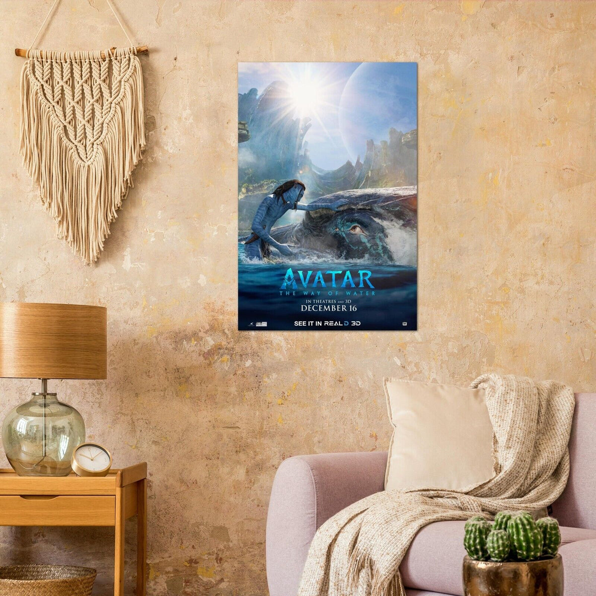 Avatar 2 - The Way of Water Movie Poster 2022 - Teaser #2 - James Cameron