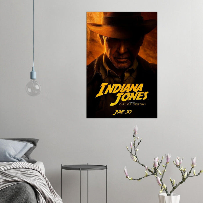 Indiana Jones and the Dial of Destiny - Movie Poster - Teaser Alternate Version