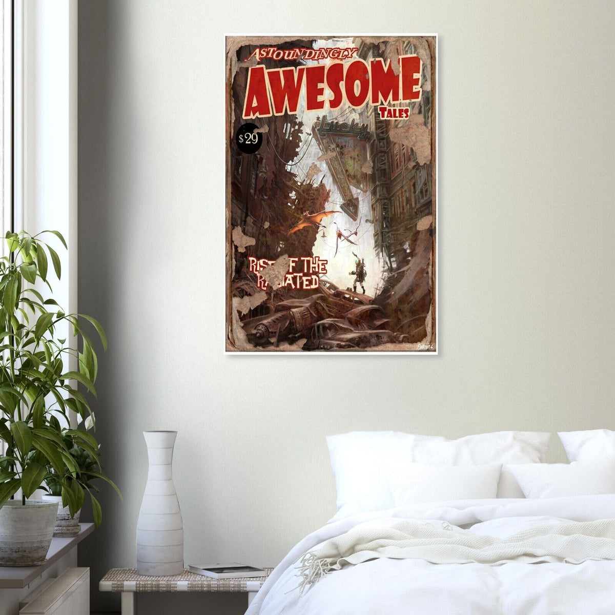 Astoundingly Awesome Tales - Rise of the Radiated - Fallout 4 Poster