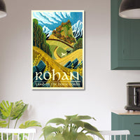 Rohan - Horse Lords  - Lord of the Rings Poster- The Hobbit