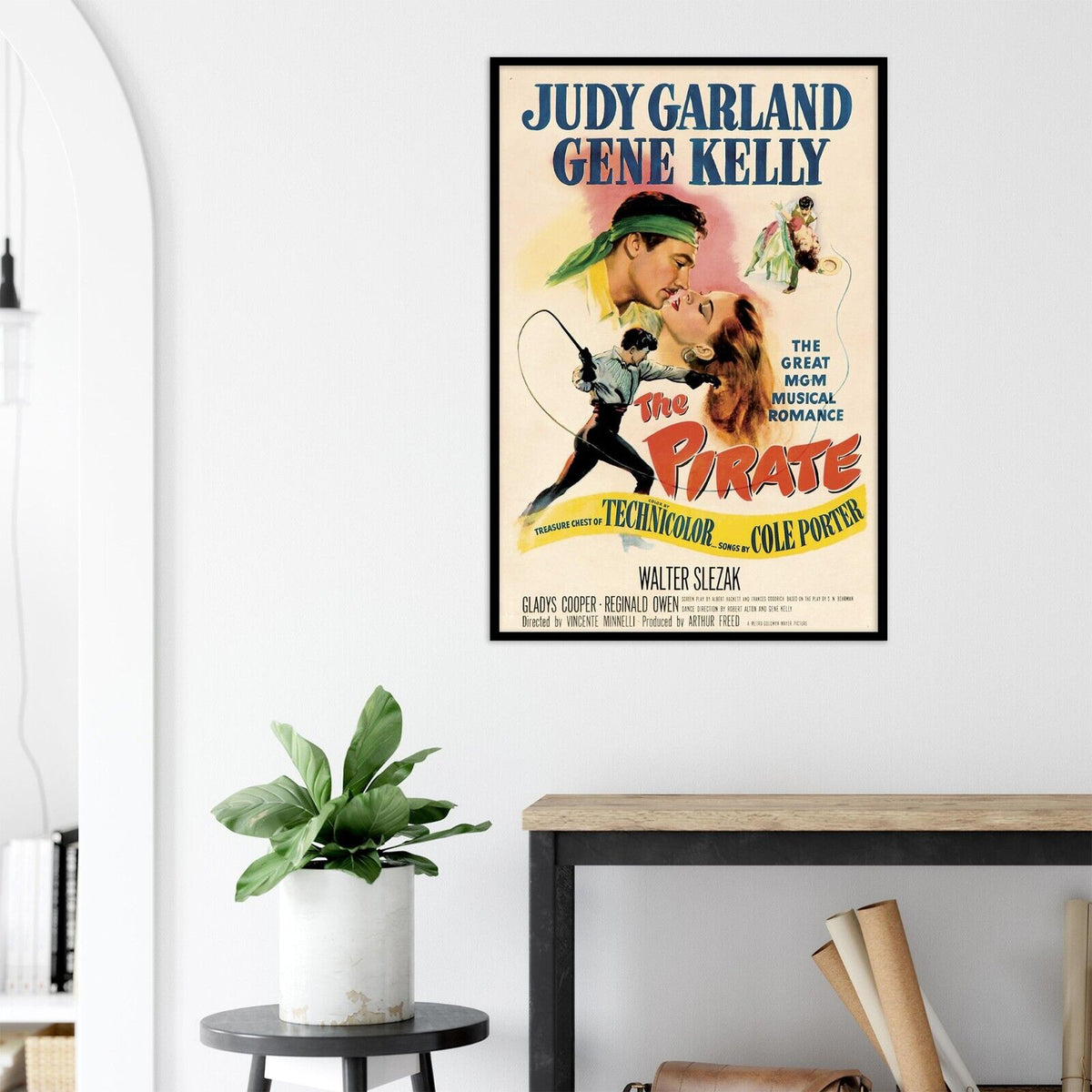 The Pirate 1948 - Judy Garland - Gene Kelly - US Version - Classic Movie Poster