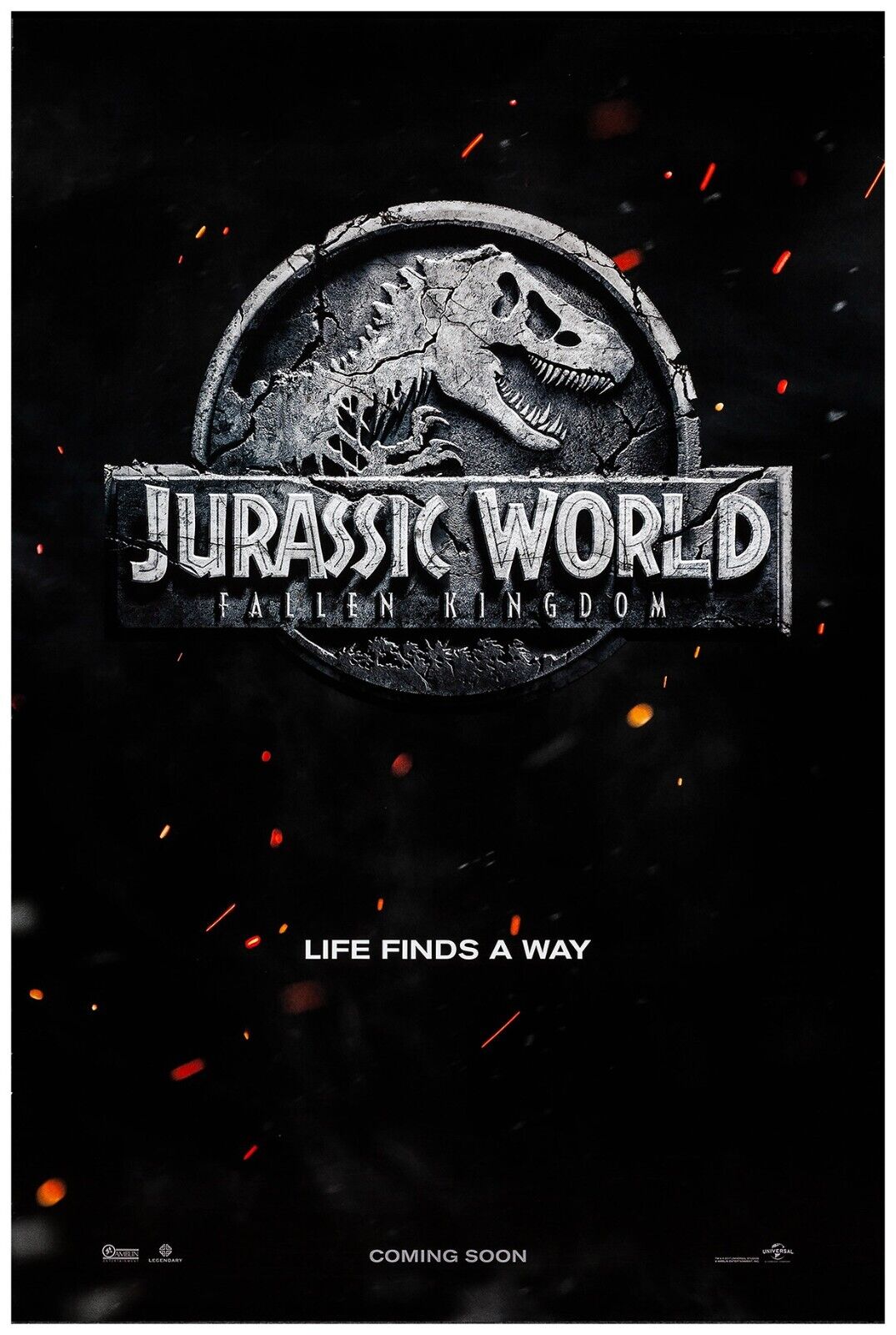 Jurassic World - Fallen Kingdom - 2018 - Movie Poster - US Release - Teaser #1