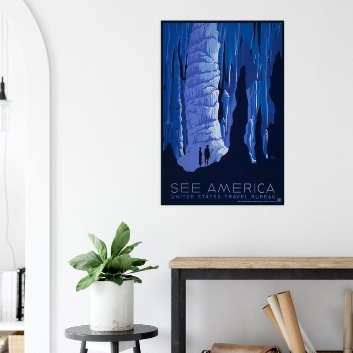 See America - US Travel Bureau - Vintage National Park Service Poster