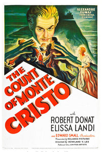 The Count of Monte Cristo 1934 Movie Poster - US Version