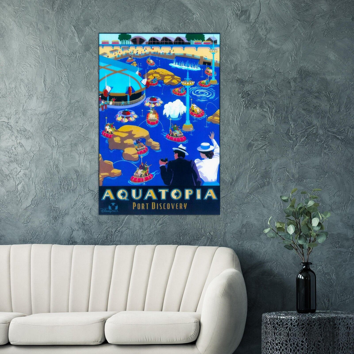 DisneySea Attraction Poster - Aquatopia, Tokyo Disneyland