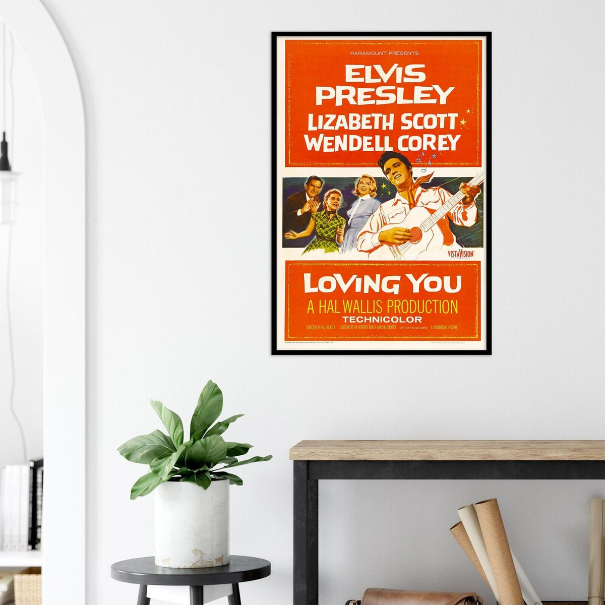 Loving You - 1957 - Movie Poster - US Version