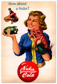 Fallout Poster How About a Nuke Nuka Cola Video Game Poster Gaming Fallout