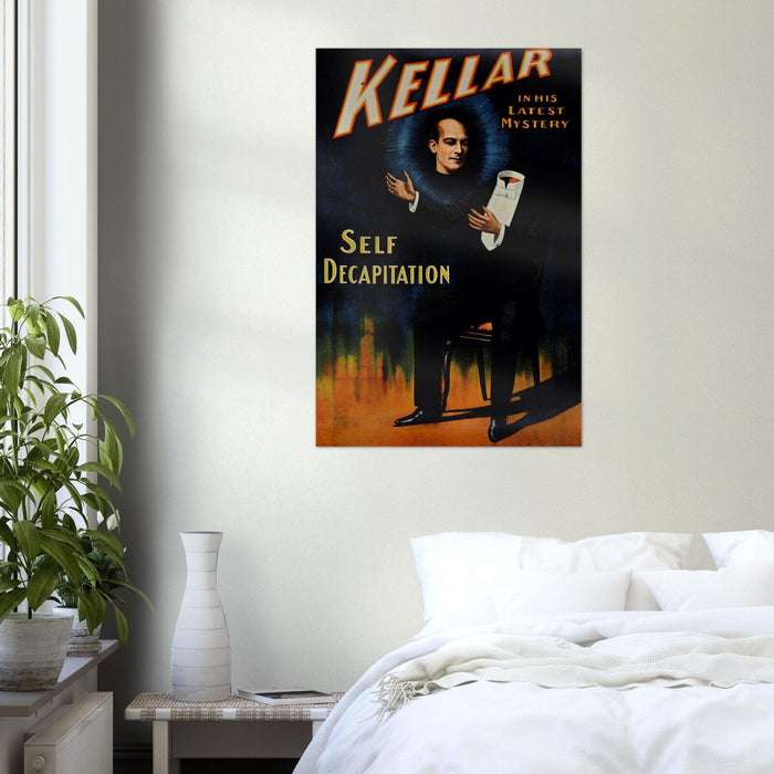 Vintage Magician Poster – Kellar #5 – Magic themed Wall Art Print