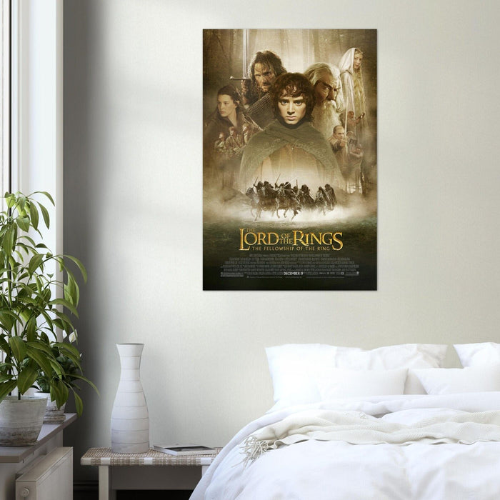 Fellowship of the Ring - Lord of the Rings Movie Poster - Teaser