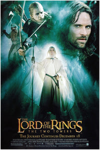 The Two Towers - Lord of the Rings Movie Poster - Teaser #1