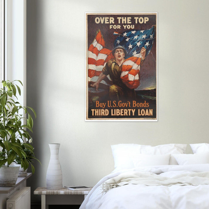 Third Liberty Loan - World War 1 Poster - WW1 Vintage Poster