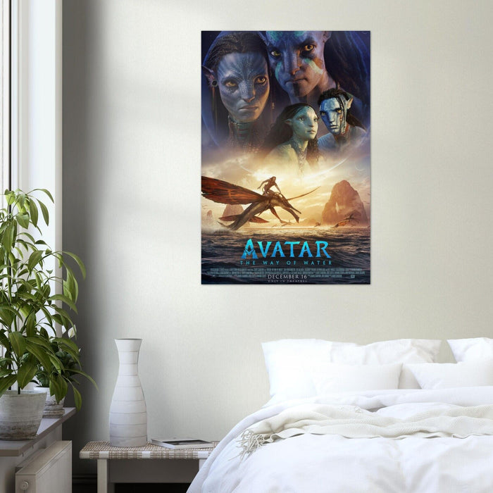 Avatar 2 - The Way of Water Movie Poster 2022 - Teaser #3 - James Cameron