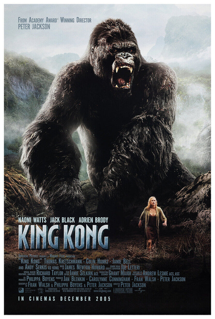 King Kong - Peter Jackson - Movie Poster - 2005 - Teaser