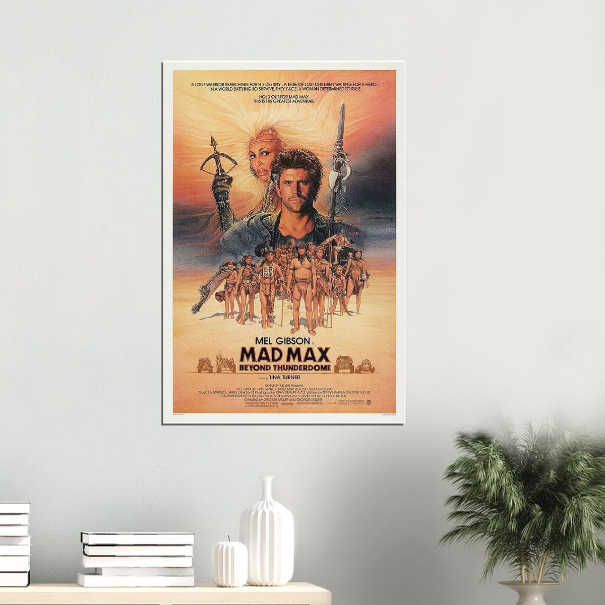 Mad Max - Beyond Thunderdome - Movie Poster - US Version - Mel Gibson