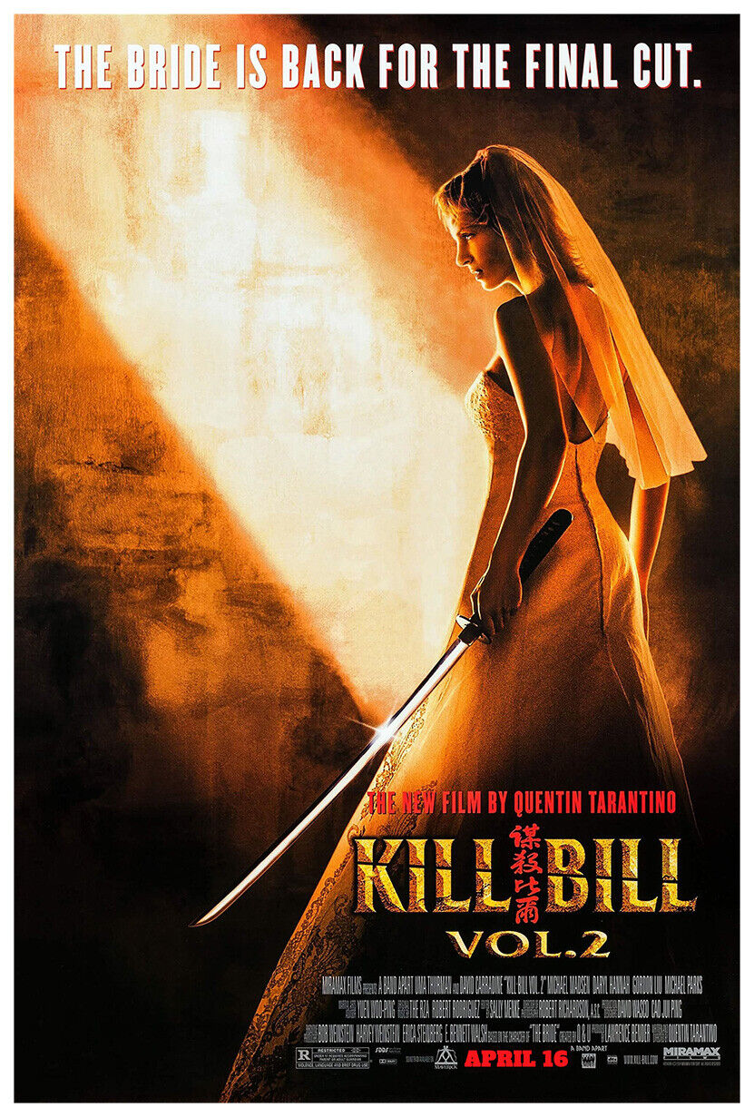 Kill Bill - Volume 2 - Quentin Tarantino - Movie Poster - Teaser #2