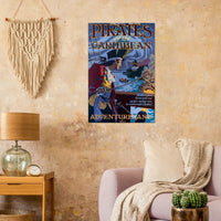 Disney Attraction Poster - Pirates of the Caribbean Disneyland Paris Vintage