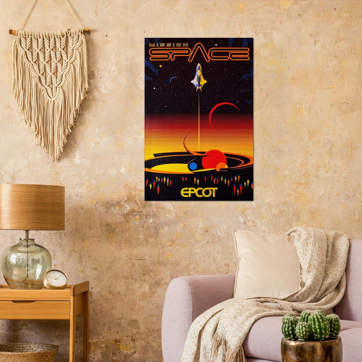Disney Epcot Center Attraction Poster - Mission Space - D23