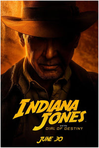 Indiana Jones and the Dial of Destiny - Movie Poster - Teaser Alternate Version