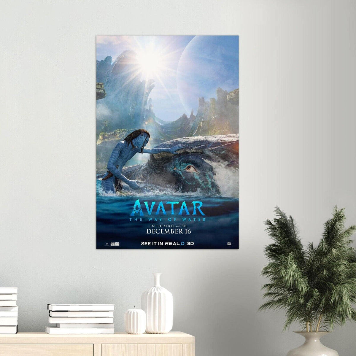 Avatar 2 - The Way of Water Movie Poster 2022 - Teaser #2 - James Cameron