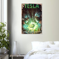 Tesla Science Journal - Geckos and Gamma Radiation - Fallout 4 Poster