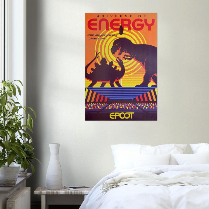 Disney Epcot Center Attraction Poster - Universe of Energy - Disney World D23