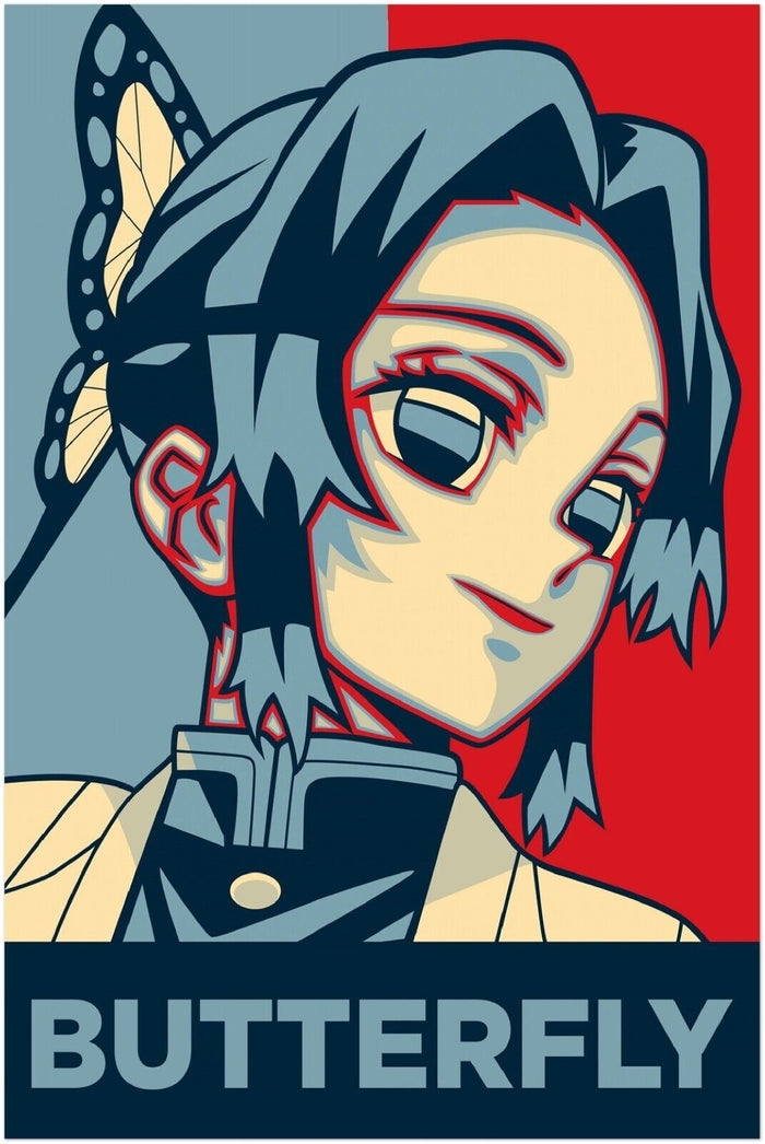 Demon Slayer Kanao Tsuyuri Anime Poster Wall Manga Print