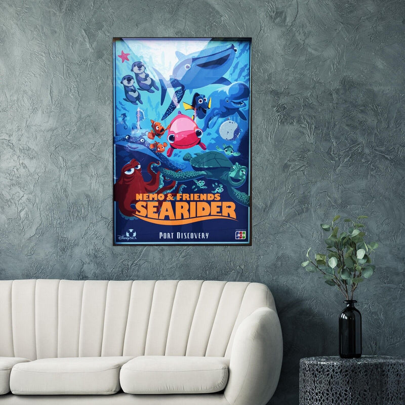 Tokyo Disneyland Attraction Poster - Nemo - Searider - DisneySea