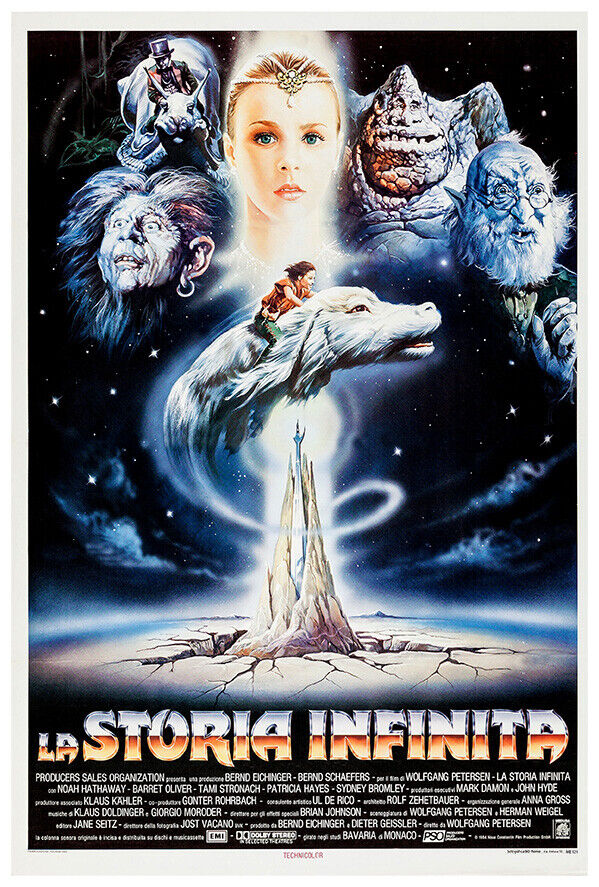 The NeverEnding Story - 1984 - Movie Poster - Italian Release