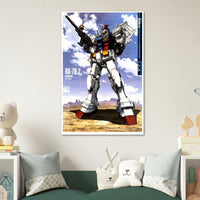 Gundam - RX-78-2- Gundam Mechanical Poster - Japanese Anime Poster