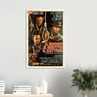 Good The Bad and The Ugly - Italian Version #3 - Clint Eastwood - Movie Poster