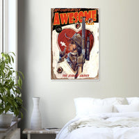 Astoundingly Awesome Tales - The Scarlet Sniper - Fallout 4 Poster