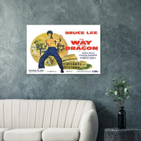 Way of the Dragon - Bruce Lee Movie Poster - US Release Version #2