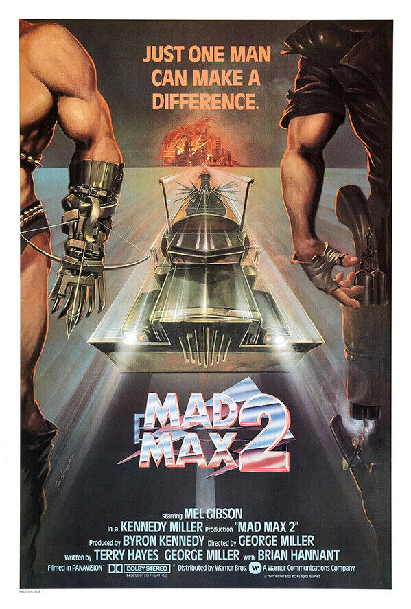 Mad Max 2 - Road Warrior - Movie Poster - US Version #1 - Mel Gibson