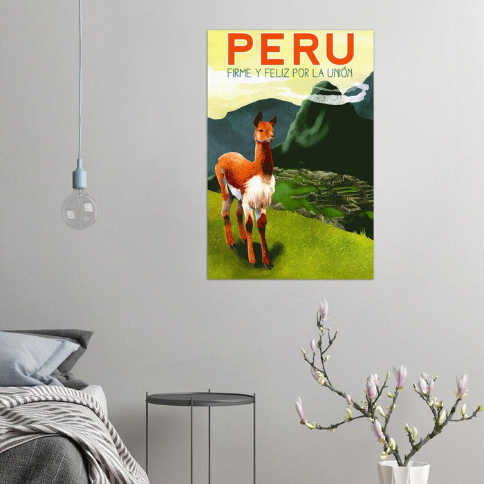 Peru - Vintage Travel Poster