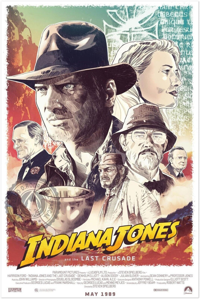 Indiana Jones and the Last Crusade - Movie Poster - Teaser #2