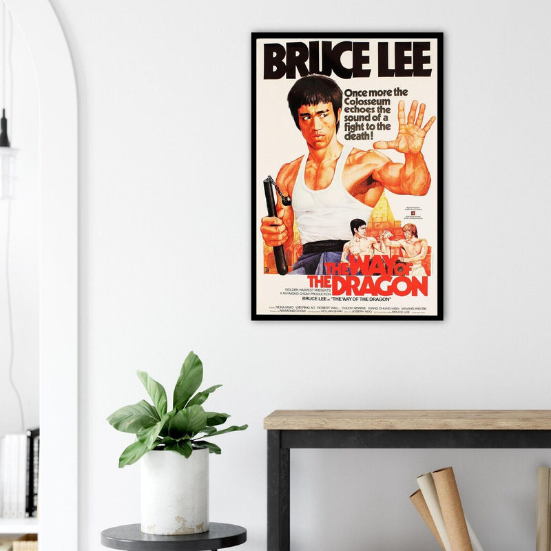 Way of the Dragon - Bruce Lee Movie Poster - US Release Version #1