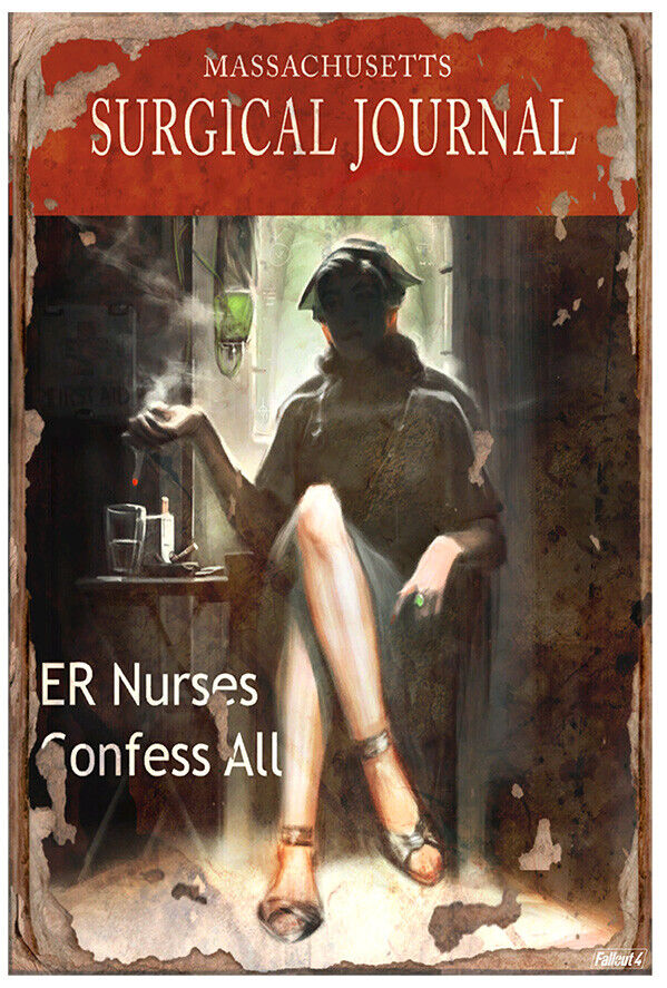 Surgical Journal - ER Nurses Confess All - Fallout 4 Poster