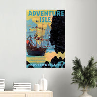 Disney Attraction Poster - Adventure Isle - Disneyland Paris - Euro Disney