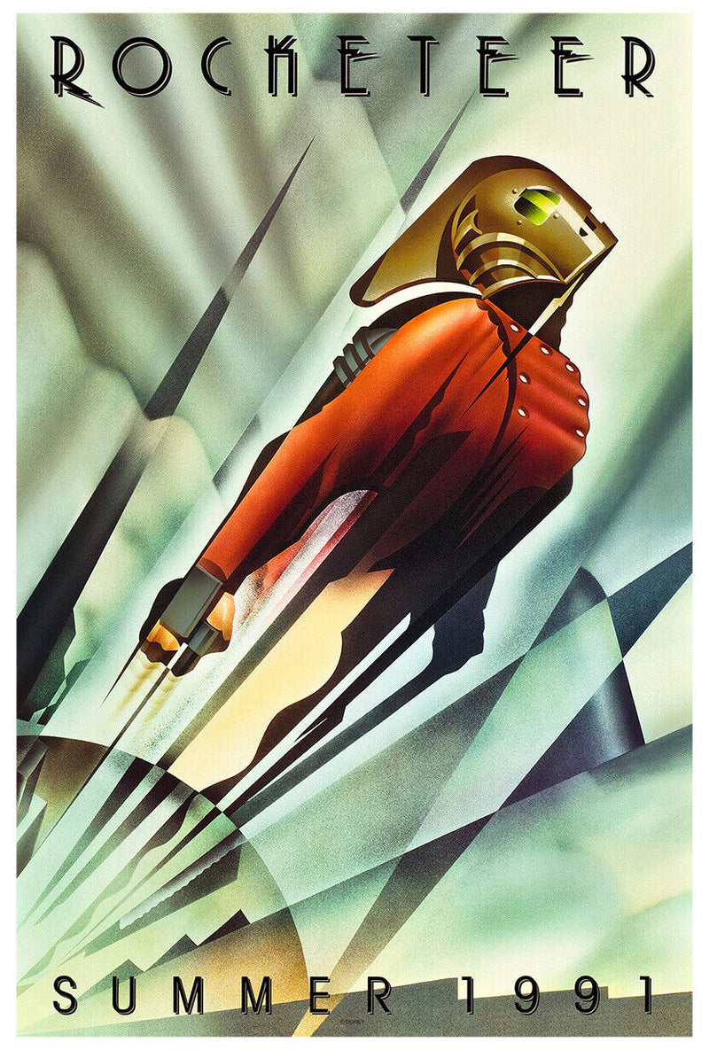 The Rocketeer - Disney - Movie Poster - 1991 - Teaser