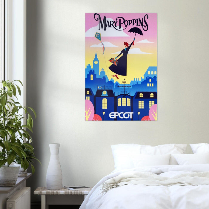 Disney Epcot Center Attraction Poster - Mary Poppins - Disney World D23