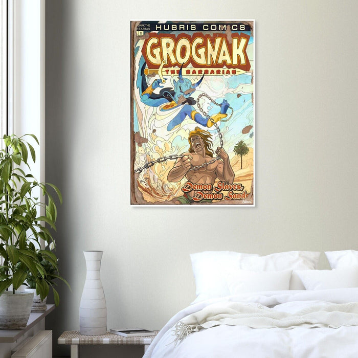 Grognak - Demon Slaves, Demon Sands - Fallout 4 Poster