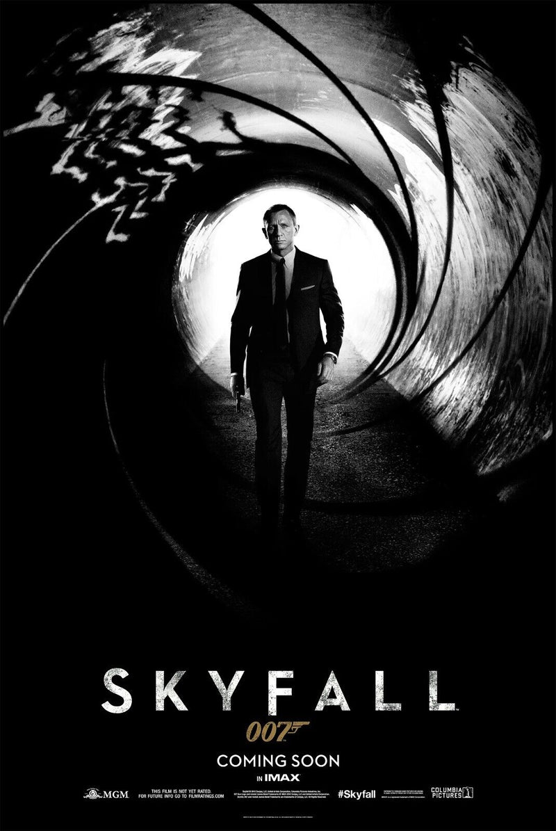 Skyfall - James Bond 007 Movie Poster - Daniel Craig - US Teaser